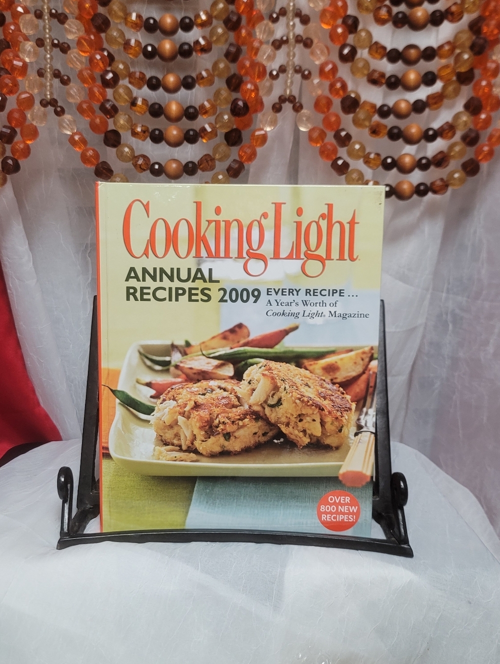 Cooking Light Annual Recipes 2009 Hardcover Book Cookbook